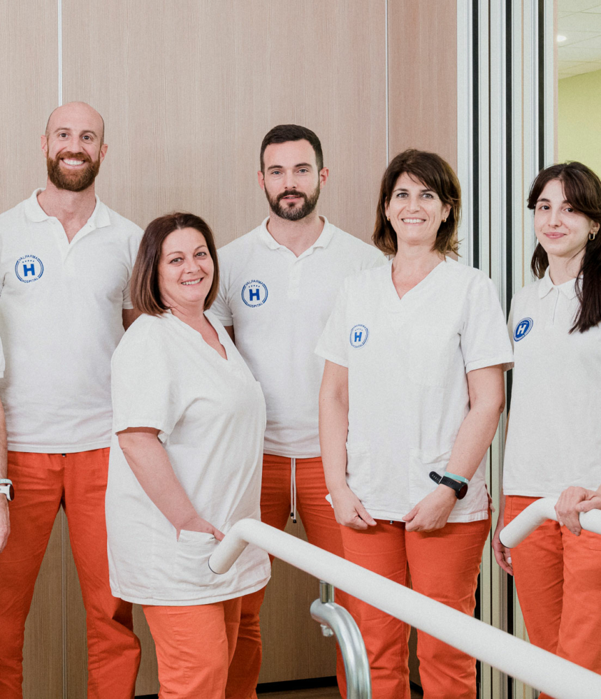 team reparto riabilitazione